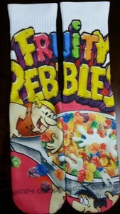 Custom  Fruity Pebbles Pink dry Fit socks gamma laney X XII Fighter bred - Picture 1 of 3