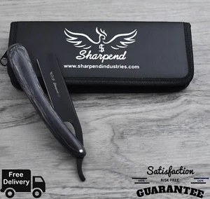 CORTE RECTO GARGANTA BARBERO SALÓN AFEITADO HOJA DE AFEITAR ACERO INOXIDABLE - Imagen 1 de 4