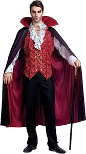 Disfraz de vampiro de Halloween para adulto hombre fiesta de Halloween - Imagen 1 de 7