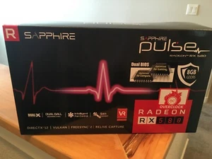 AMD Radeon RX 580 8GB Sapphire Pulse - Factory Sealed - Picture 1 of 4