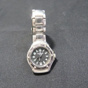 Vintage Louis Morais Paris 935 Datumsanzeige Edelstahl Quarz Damenuhr - Bild 1 von 19