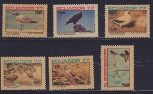 GALAPAGOS ISLANDS ECUADOR 1977 960-965 FULL SET MNH - Picture 1 of 1