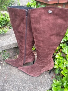 Buffalo High Heel Stiefel 8 cm Absatz Gr. 36 - Bild 1 von 7