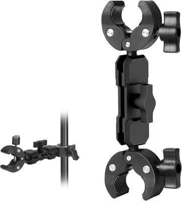 Doppelklemme Magic Arm, Kamerahalterung mit Doppelklemme Kamera Klemme - Bild 1 von 4