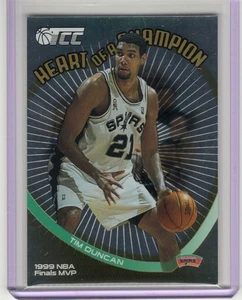 TIM DUNCAN 2001-02 Topps TCC HEART OF A CHAMPION #HC1 SAN ANTONIO SPURS - Picture 1 of 2