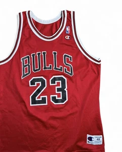 Camiseta deportiva vintage Michael Jordan Chicago Bulls auténtica campeón 48 XL años 90 - Imagen 1 de 8