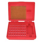 HFS(R) Pin Gauge Set, 50-Piece M0, 0.011-0.060 Inch, 0.001 In Increments