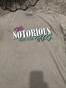 Notorious B.I.G. ready To Die hellbraunes XL grafisches T-Shirt - Bild 1 von 5