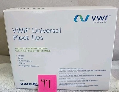 VWR Universal Pipet Tips 1000 µl Filtered Low Retention Pre-Sterile 76322-522