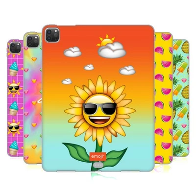 OFFICIAL emoji® HAPPY SUMMER SOFT GEL CASE FOR APPLE SAMSUNG KINDLE - Image 1 of 4