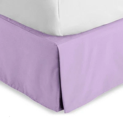 Bare Home Double Brushed Bed Skirt: Pleated, Easy Fit, 15" Deep - Image 1 of 4