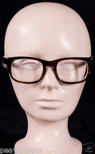 ¿Baquelita con borde de cuerno universal de colección UOC? Anteojos hipster steampunk - Imagen 1 de 4