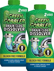 Liquid Hair Drain Clog Remover & Cleaner, for Toilets, Sinks, Tubs - Septic Safe - Picture 1 of 11