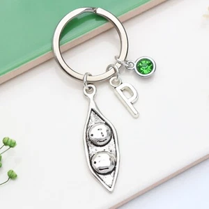 Two Peas in a Pod Keyring - Mother & Daughter Gift, Couples Gift, New Baby - Picture 1 of 10