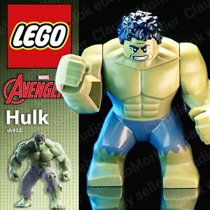 ⭐ LEGO Hulk sh932 Minifigure Hulk Marvel Avengers Super Heroes  Bigfig 76269