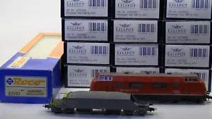 ROCO HO 43580 SWISS SBB AM4/4 and complete 12 car Liliput L222304 Balast train - Picture 1 of 21