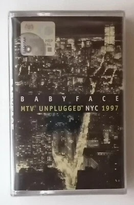 MTV Unplugged NYC 1997 by Babyface Rare Malaysia Cassette Tape New Sealed - Image 1 of 3