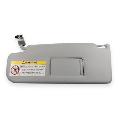 2002-2005 Volkswagen Passat Driver Left Side Sun Visor Gray Lighted - Image 1 of 4