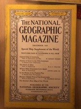 national geographic 1935 Incl world Map