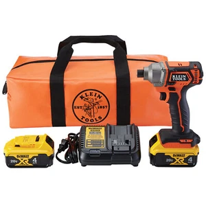 Klein Tools BAT20CD1 Battery-Operated Compact Impact Driver, Full Kit - Picture 1 of 9