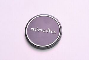 Classic Minolta 54mm Metal Slip-on Lens Cap for 52mm Filter Thread Lenses