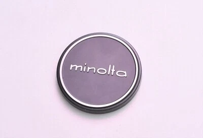 Classic Minolta 54mm Metal Slip-on Lens Cap for 52mm Filter Thread Lenses - Image 1 of 2