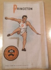 S21 PRINCETON 3” X 5” Murad Tobacco Cigarette Silk College Track Athlete Series