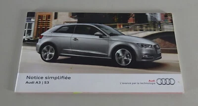 Notice Simplifiée/Manual Audi A3/S3 Tipo 8V En Date Te 05/2013 - Imagen 1 de 2