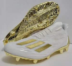 Adidas Adizero Fußballstollen gold weiß Herren 12 Primeknit GX5122 Freak Neu - Bild 1 von 12