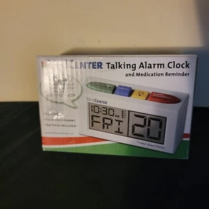 MedCenter Talking Alarm Clock With Medication Reminder - Picture 1 of 6