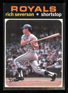 1971 Topps #103 Rich Severson - - - 