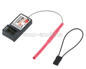 FLYSKY FS T6 FS-R6B 2.4Ghz 6CH Receiver for RC Helicopter Airplane Glider - Bild 1 von 4