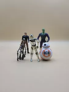 Star Wars Lot Of 5 Figures For Parts Or Repair Damaged Figures 90s And Up. - Picture 1 of 23