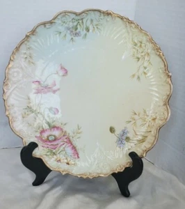 Aynsley Antique China  (Poppy) Plate circa 1895. Used - Picture 1 of 9