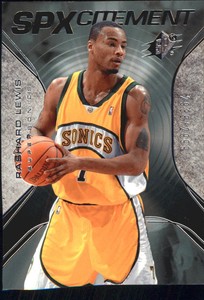 2006-07 SPx SPxcitement Supersonics Basketball Card #SPX94 Rashard Lewis/2999