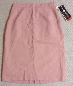 New With Tags Sag Harbor Womens Size 14 Pink Polyester Blend Skirt 23 - Picture 1 of 9