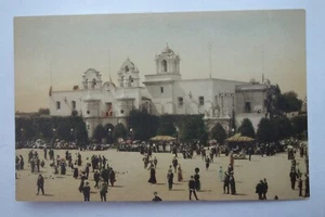 Russland und Brasilien Gebäude, Panama-California Intl Expo, San Diego CA Postkarte - Bild 1 von 2