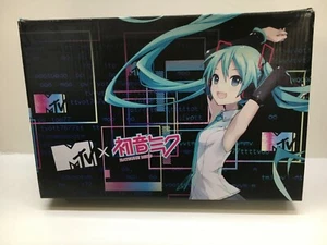 MTV x Hatsune Miku 2nd Collabo Limited Sneaker White Men's Size US8 w/Box NEW - Picture 1 of 6