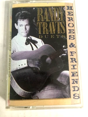 Randy Travis Heroes and Friends Cassette tape Ships Same Day With Tracking - Image 1 of 3