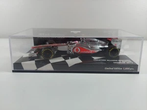 MINICHAMPS 1:43 McLAREN MERCEDES J. BUTTON SHOWCAR 2012 #121 B3 - Picture 1 of 3