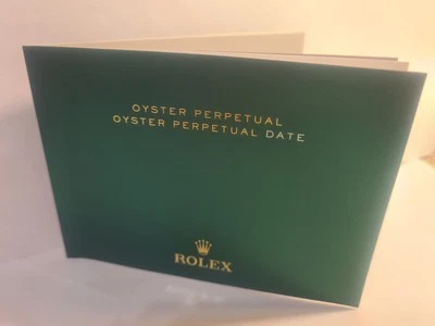 ROLEX Booklet OYSTER PERPETUAL DATE IT 2016. - Immagine 1 di 4