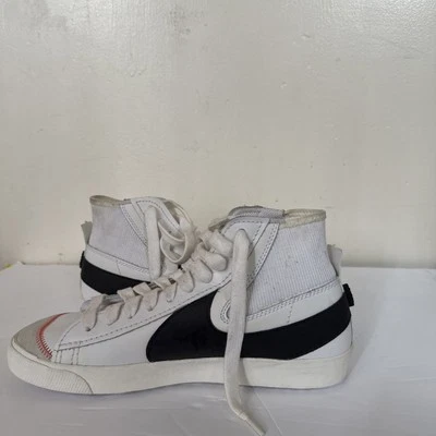 Size 13 - Nike Blazer '77 Jumbo Mid White Black - Image 1 of 4
