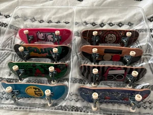 LOTE DE 8 Tech Deck Fingerboard Skateboard Flip Element One - Imagen 1 de 2