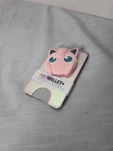 PopSockets Pokemon PopWallet & Cell Phone Grip - Jigglypuff NEW - Picture 1 of 3