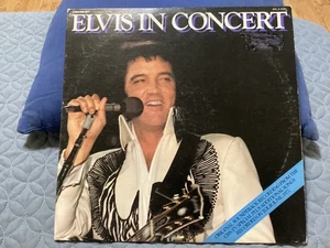 Elvis Presley - Elvis In Concert 2 X LP Vinyl Record Set - APL2-2587/FREE P&H - Imagen 1 de 13