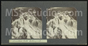 BETWS-Y-COED, Swallow Falls, Wales (Antique Stereoview Stereoscope) - Picture 1 of 2