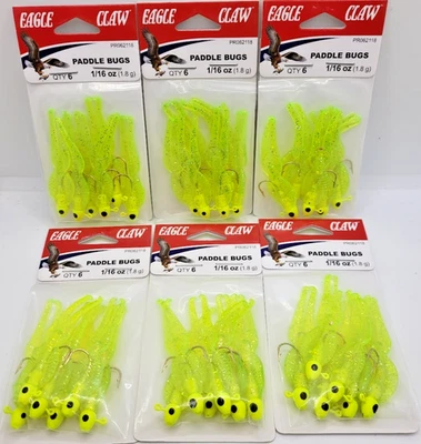 Kit de pesca de 36 paleta y clavadora con garras de águila/tubos y cabezas de plantilla para insectos Foto 1 de 4