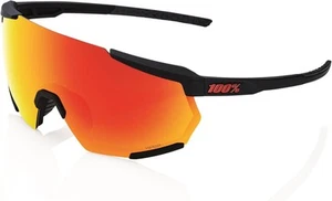 100 % Racetrap Einheitsgröße, Soft Tact Black - Hiper Red Multilayer Mirror Lens - Bild 1 von 7