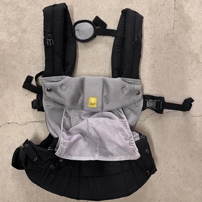 Portabebés Lillebaby Completo Todas las Temporadas Negro Gris Malla Bebé Niño Pequeño Foto 1 de 4