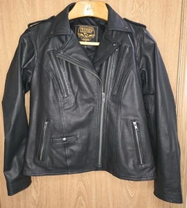 Milwaukee Leather Womens Motorcycle Jacket Size Medium - Picture 1 of 7